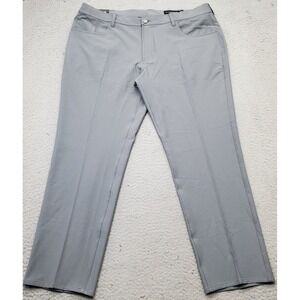 Dunning Golf Pants Men's Size 40/30 Gray Performance‎ Flat Front 5-Pocket Design